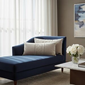 Fendi Velvet Cream Accent pair of Pillows